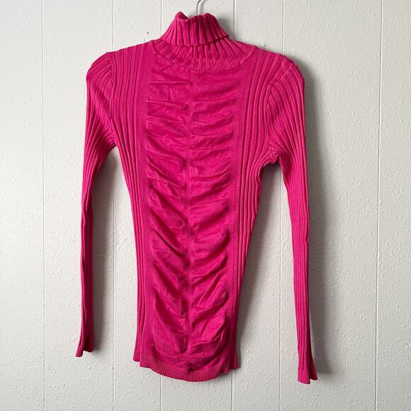 It's Our Time Turtleneck Sweater Small Y2K Early 2000s Barbiecore Girly Preppy - Picture 1 of 12